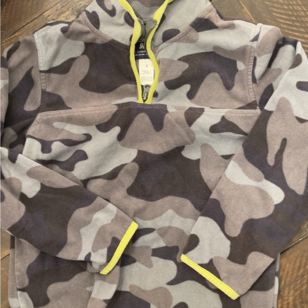 OshKosh B'gosh Camouflage Fleece with Neon Trim